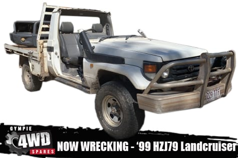 Toyota Landcruiser HZJ79 4x4 Ute - Now wrecking - Image 4