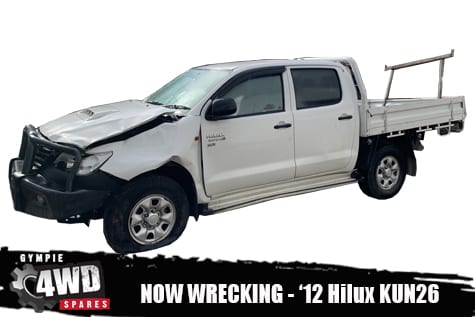 Toyota Hilux Dual Cab KUN26 2012 Model 4x4 Now Wrecking - Image 3