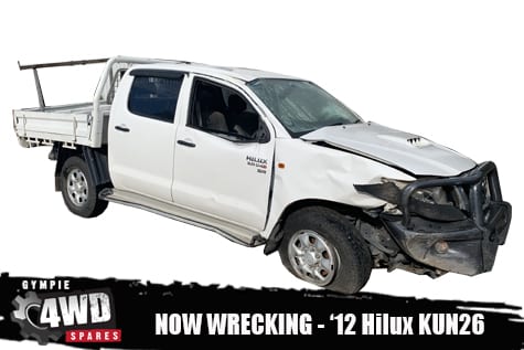Toyota Hilux Dual Cab KUN26 2012 Model 4x4 Now Wrecking - Image 4