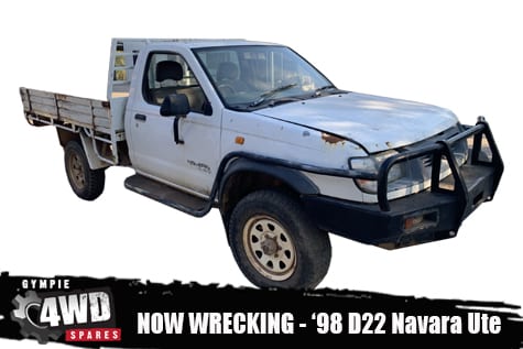 Nissan Navara D22 Ute 4x4 Wrecking - Image 8