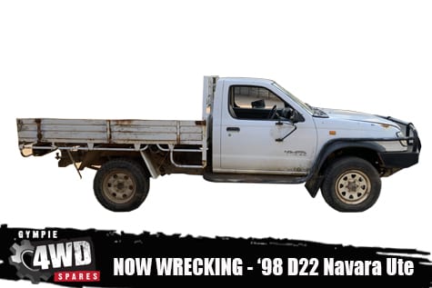 Nissan Navara D22 Ute 4x4 Wrecking - Image 7