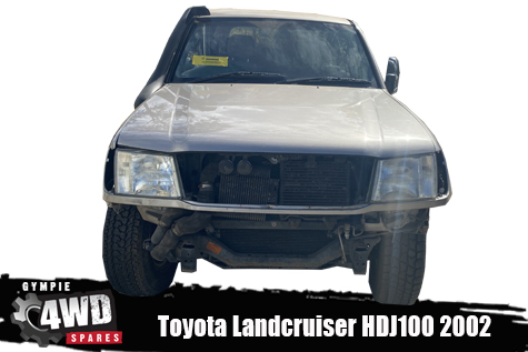 Toyota Landcruiser HDJ100 wrecking