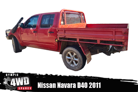 Navara D40 wrecking at Gympie 4WD