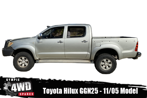 Toyota Hilux GGN25 2005 Model Dual Cab - Now wrecking - Image 2