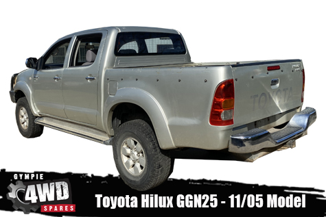 Toyota Hilux GGN25 2005 Model Dual Cab - Now wrecking - Image 3
