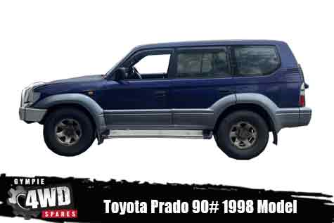 Toyota Prado 90 series 4x4 wrecking - Image 8