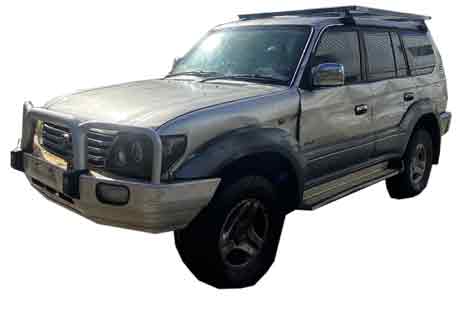 Toyota Prado 90 series 4x4 now dismantling