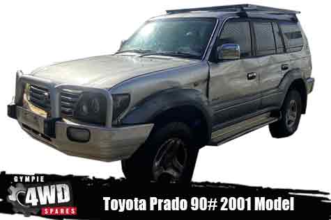 Toyota Prado 90 series 4x4 now dismantling - Image 2