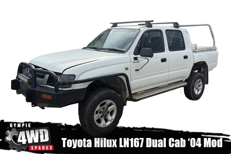 Toyota Hilux LN167 4x4 wrecking