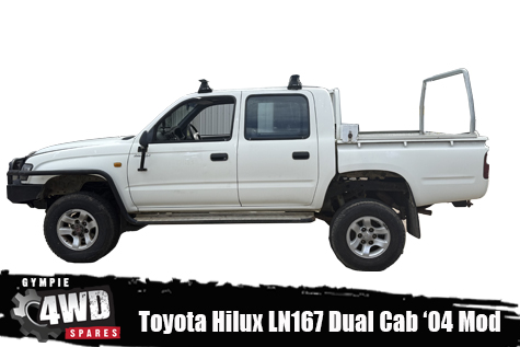 Toyota Hilux LN167 4x4 wrecking