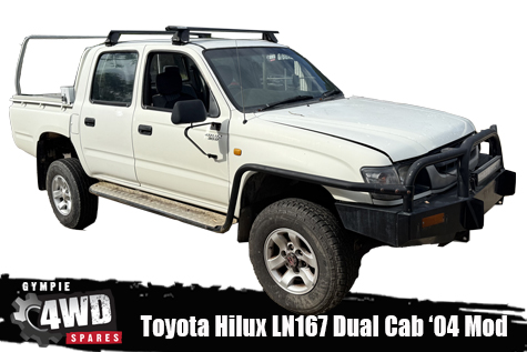 Toyota Hilux LN167 4x4 wrecking