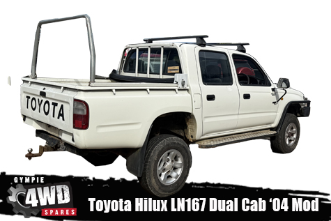 Toyota Hilux LN167 4x4 wrecking