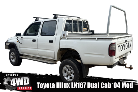 Toyota Hilux LN167 4x4 wrecking