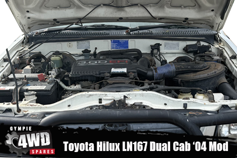 Toyota Hilux LN167 4x4 wrecking