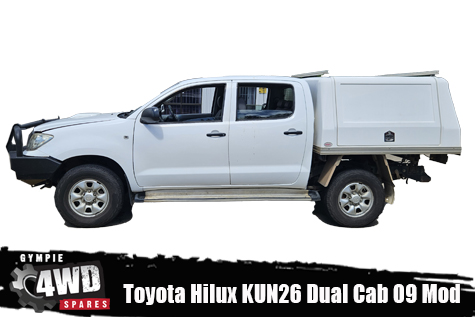 Toyota Hilux KUN26 4x4 wrecking