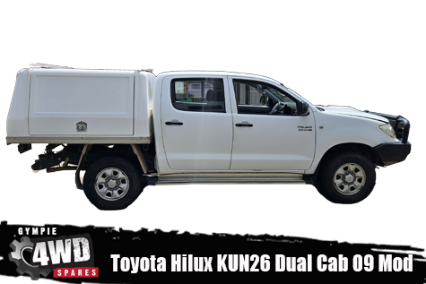 Toyota Hilux KUN26 4x4 wrecking