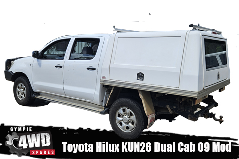 Toyota Hilux KUN26 4x4 wrecking