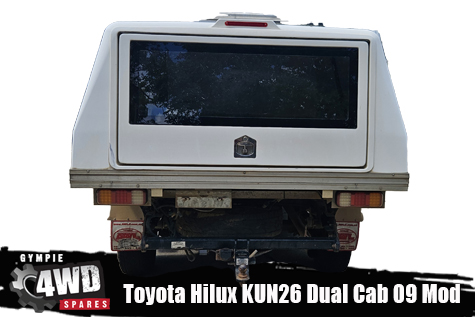 Toyota Hilux KUN26 4x4 wrecking