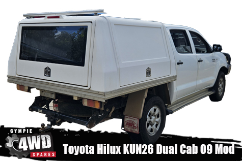 Toyota Hilux KUN26 4x4 wrecking
