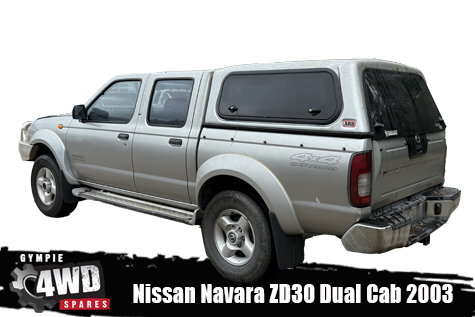 Nissan Navara ZD30 4x4 wrecking