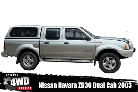Nissan Navara ZD30 4x4 wrecking