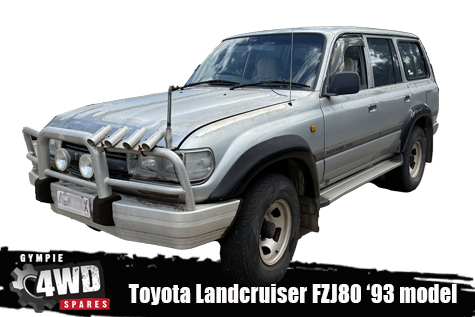 Toyota Landcruiser 80 Series wrecking