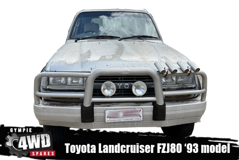 Toyota Landcruiser 80 Series wrecking