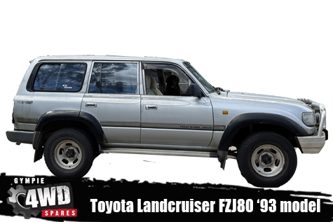 Toyota Landcruiser 80 Series wrecking