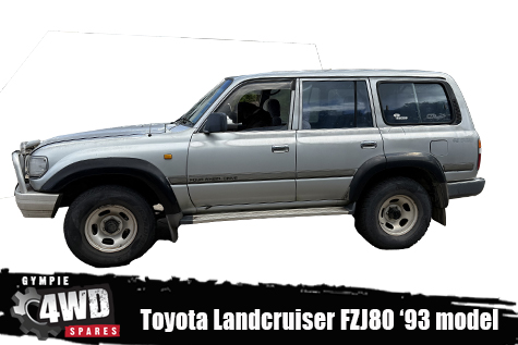 Toyota Landcruiser 80 Series wrecking