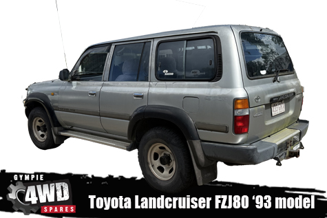 Toyota Landcruiser 80 Series wrecking