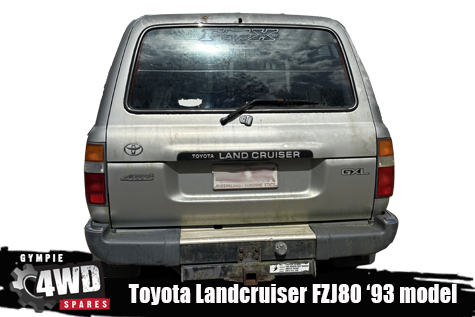 Toyota Landcruiser 80 Series wrecking