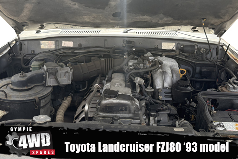 Toyota Landcruiser 80 Series wrecking