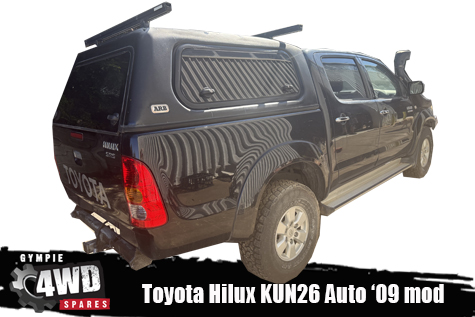 Toyota Hilux KUN26 now wrecking