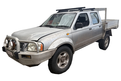 Nissan Navara ZD30 xcab ute now wrecking