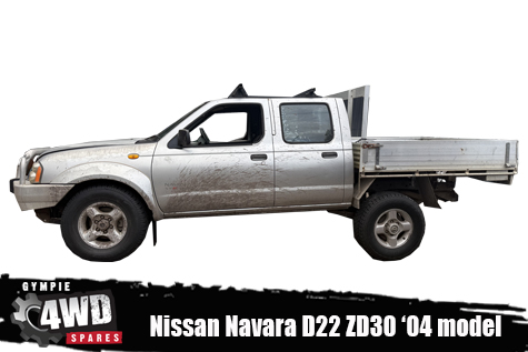 Nissan Navara ZD30 xcab ute now wrecking