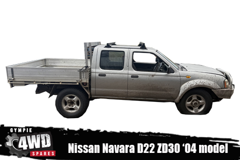 Nissan Navara ZD30 xcab ute now wrecking
