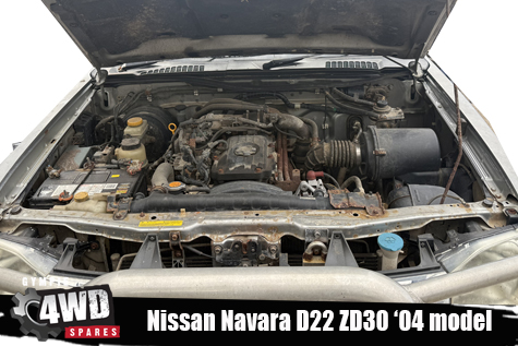 Nissan Navara ZD30 xcab ute now wrecking
