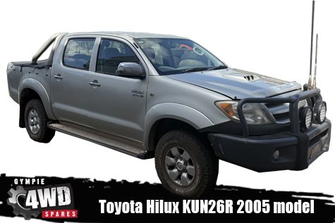 Toyota Hilux KUN26 Dual Cab 4x4 now wrecking - '05 model.