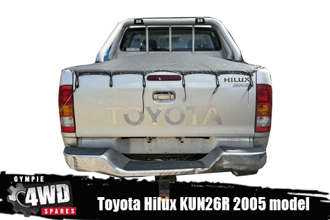 Toyota Hilux KUN26 Dual Cab 4x4 now wrecking - '05 model.
