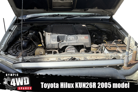 Toyota Hilux KUN26 Dual Cab 4x4 now wrecking - '05 model.