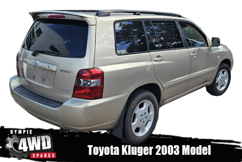 Toyota Kluger now wrecking