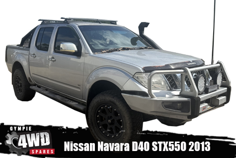 Nissan Navara D40 STX550 4x4 wrecking