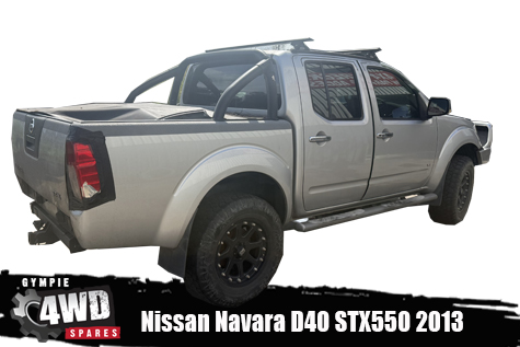 Nissan Navara D40 STX550 4x4 wrecking