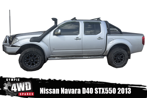 Nissan Navara D40 STX550 4x4 wrecking