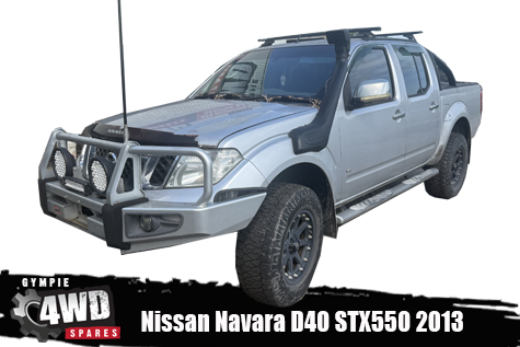 Nissan Navara D40 STX550 4x4 wrecking