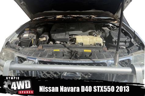 Engine - Nissan Navara D40 STX550 4x4 wrecking