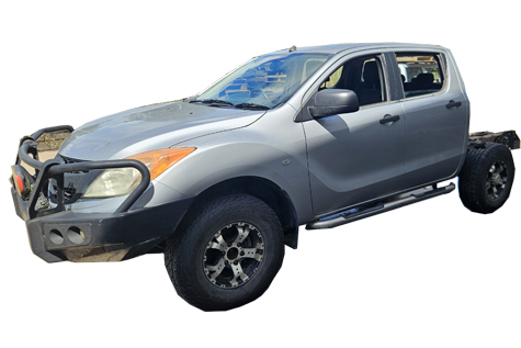Now wrecking -this Mazda BT50 2013 model dual cab 4x4