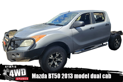 Now wrecking -this Mazda BT50 2013 model dual cab 4x4