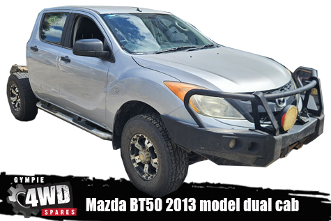 Now wrecking -this Mazda BT50 2013 model dual cab 4x4