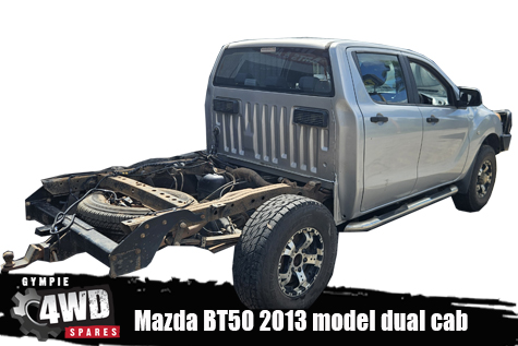 Now wrecking -this Mazda BT50 2013 model dual cab 4x4